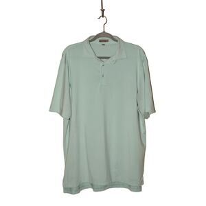 PETER MILLAR $115 Summer Comfort Striped Short Sleeve Polo‎ Shirt Men's Large